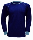 Funkční triko LION modré s dlouhým rukávem