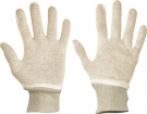 Pracovní rukavice Tit, šitý úplet