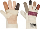 Zimní pracovní rukavice Firefinch, lícová nábytková hovězina