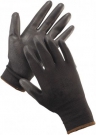 Pracovní rukavice Bunting BLACK ECO , polyuretan na dlani a prstech