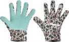 Pracovní rukavice Avocet, PVC terčíky na dlani a prstech